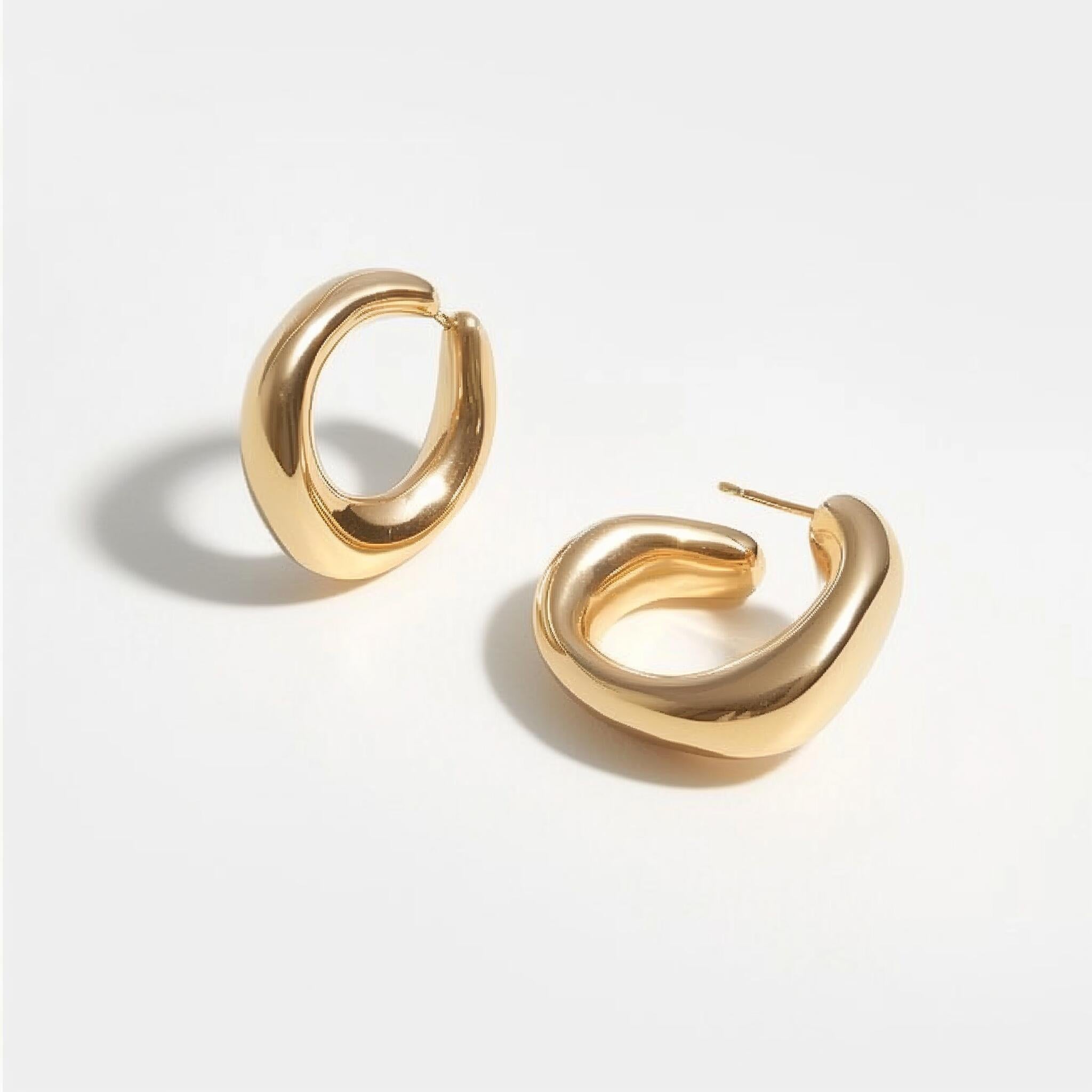 Champagne Gold Earrings